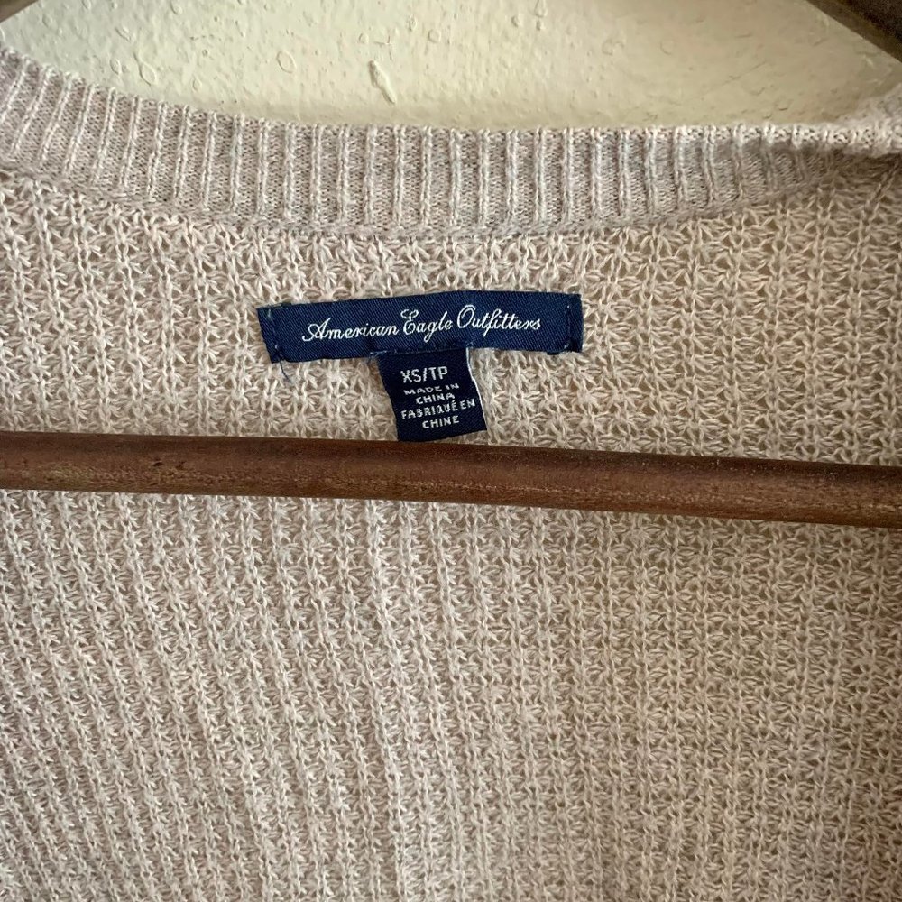 Vintage mauve cocoon cardigan - Picture 3 of 7